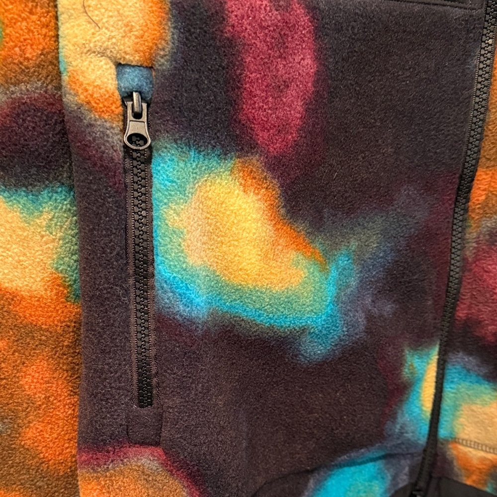 Ozark Trail Men's Black and Multicolor Fleece Jacket size M - Picture 5 of 7